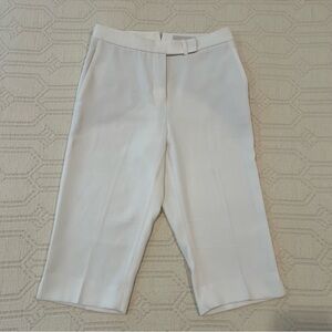 Aritzia Babaton Dress Shorts Capris • 2 • White